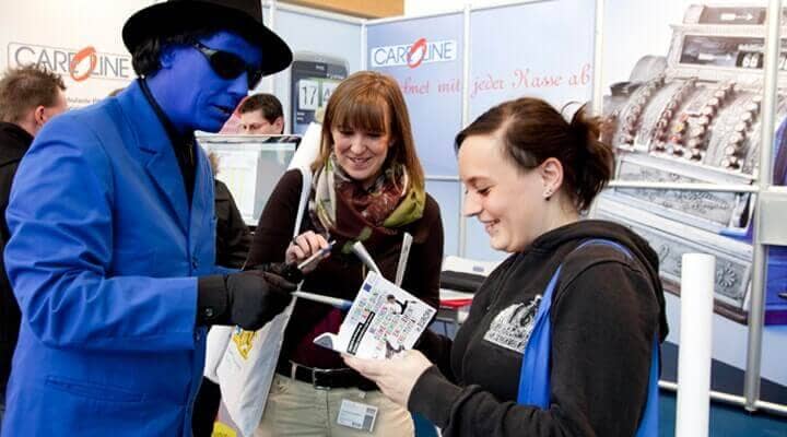 Messe Show Künstler