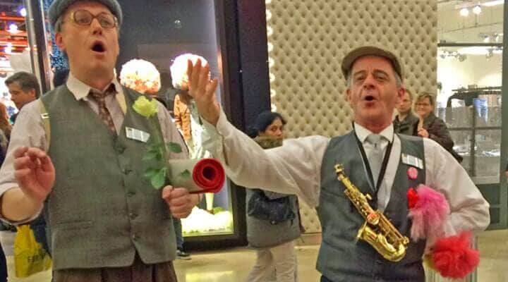 nostalgischer Schuhputzer