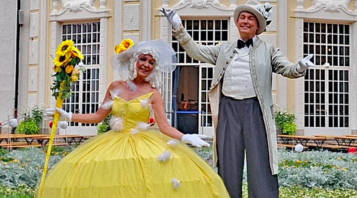 Stelzengeher historisch