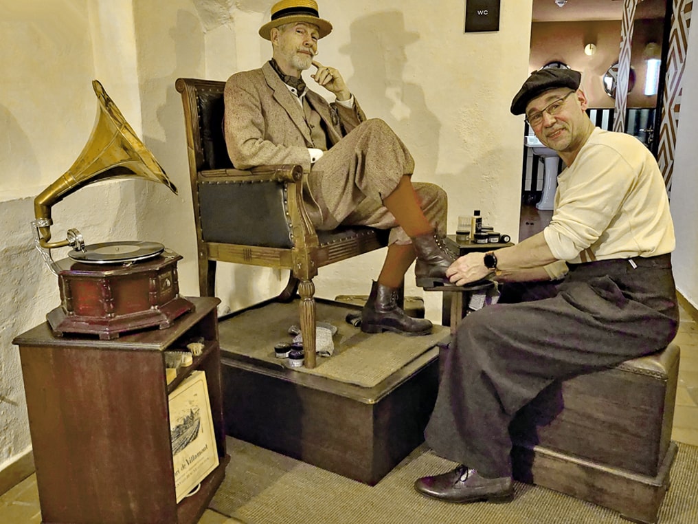 Schuhputzer für Events