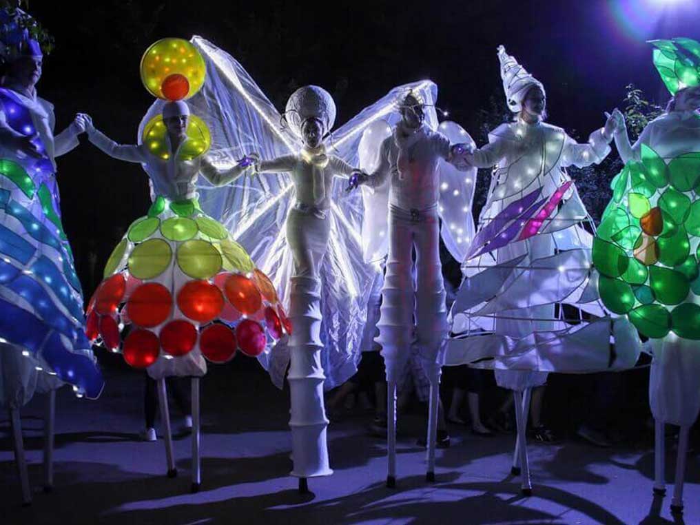 Stelzenläufer buchen Stelzenläufer Düsseldorf